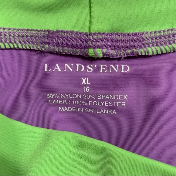 NWT Lands’ End Rashguard Long Sleeves-Size XL (16) - Picture 2 of 9